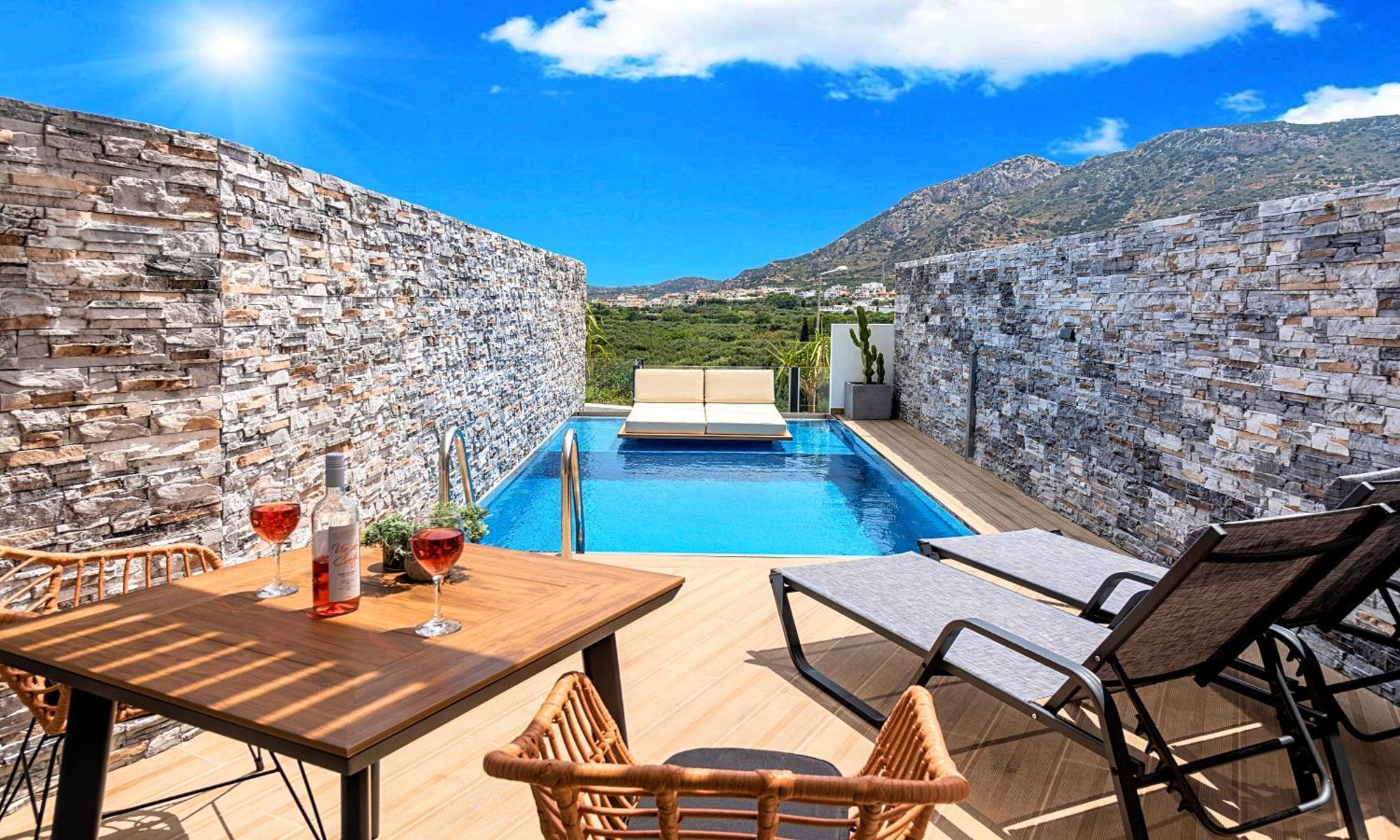 Aelia Suites Istro Exterior photo